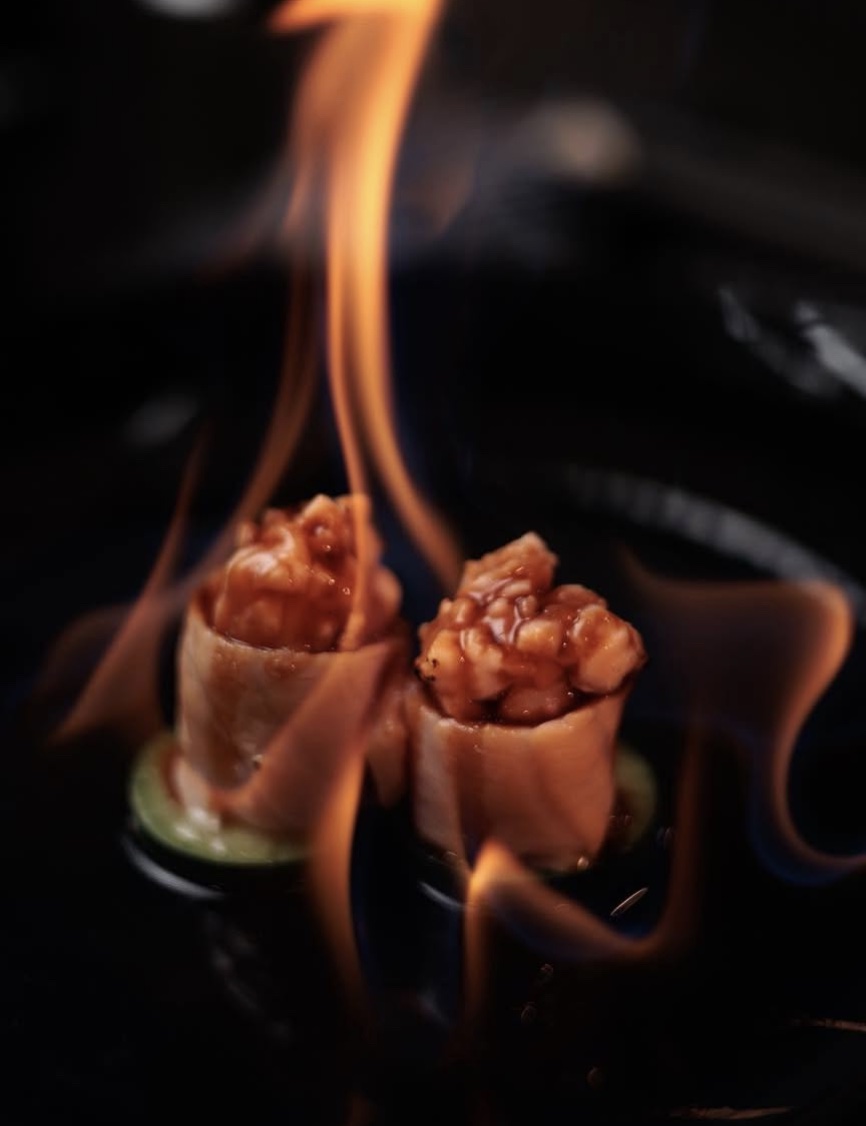 Gunkan flambé