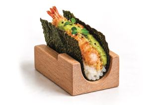 Omakase tempura guacamole