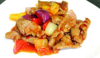 Vitello in salsa piccante