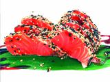 Salmone tataki