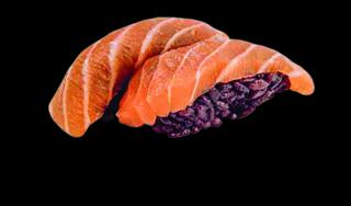Nigiri salmone Black
