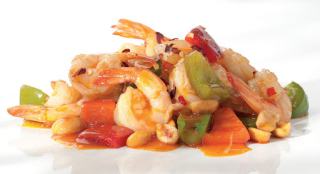 Gamberi in salsa piccante