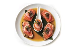 Sashisalmon al tartufo