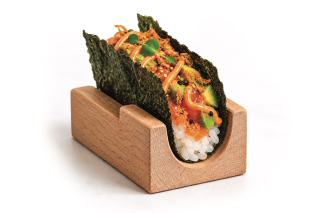 Omakase salmon spicy onion