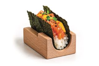 Omakase salmon mango