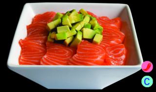 Chirashi sake spicy