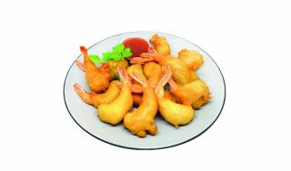 Gamberi fritti
